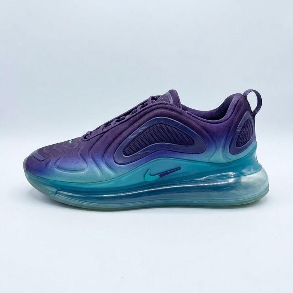 Nike Air Max 720 Deep Purple Spirit Teal Gradient Size US 7